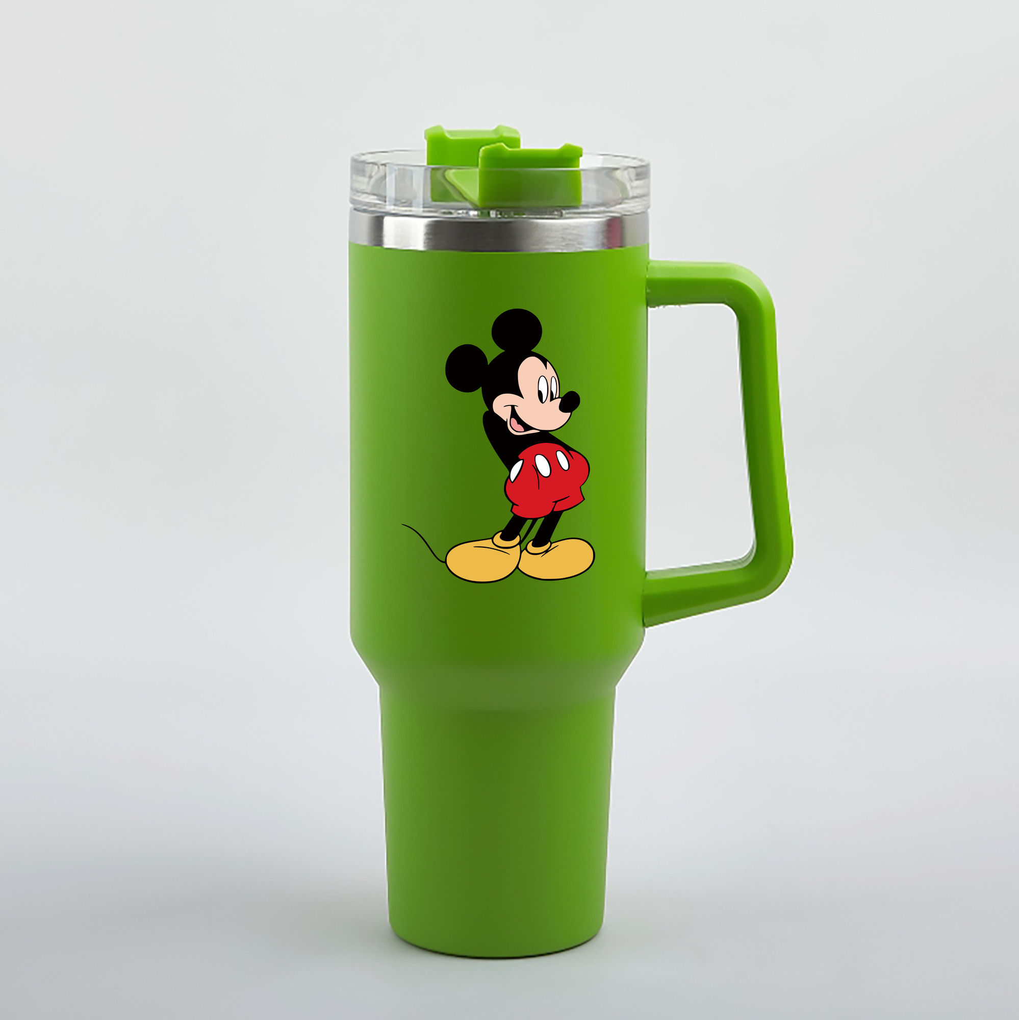 （画像用） ミッキーマウス Mickey Mouse 1200mL車用タンブラー（カラープリント）